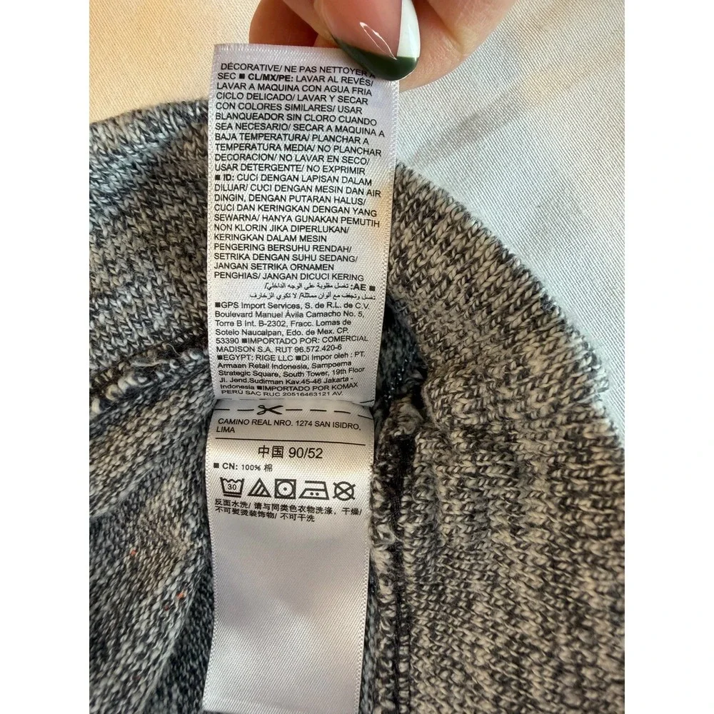 Toddler Boys Old Navy Wild One Holiday Ranglan Heathered Sweater‎ - Sz 2T